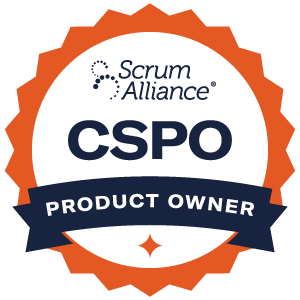 Scrum Alliance Certified Scrum Product Owner badge